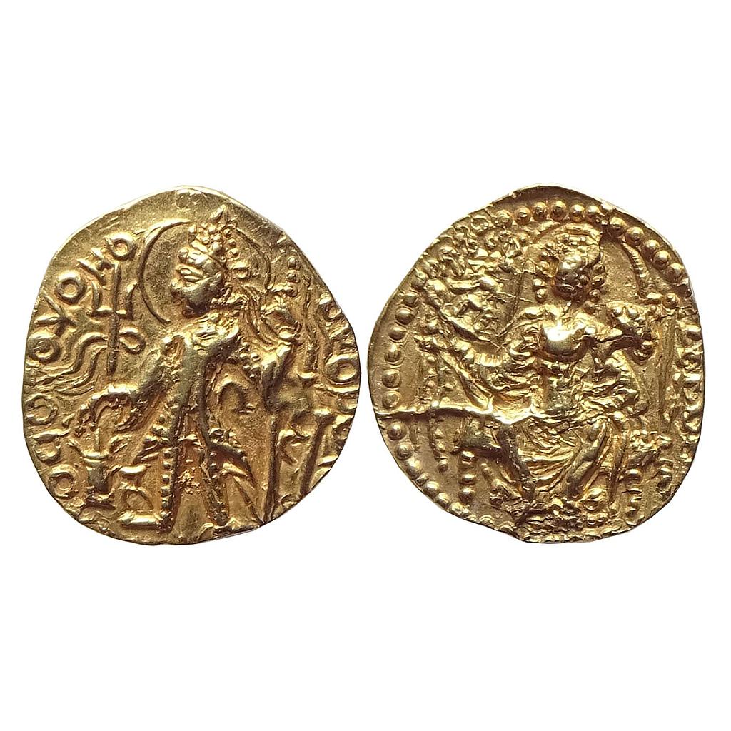 Ancient Kushanas Vasudeva II Gold Dinara