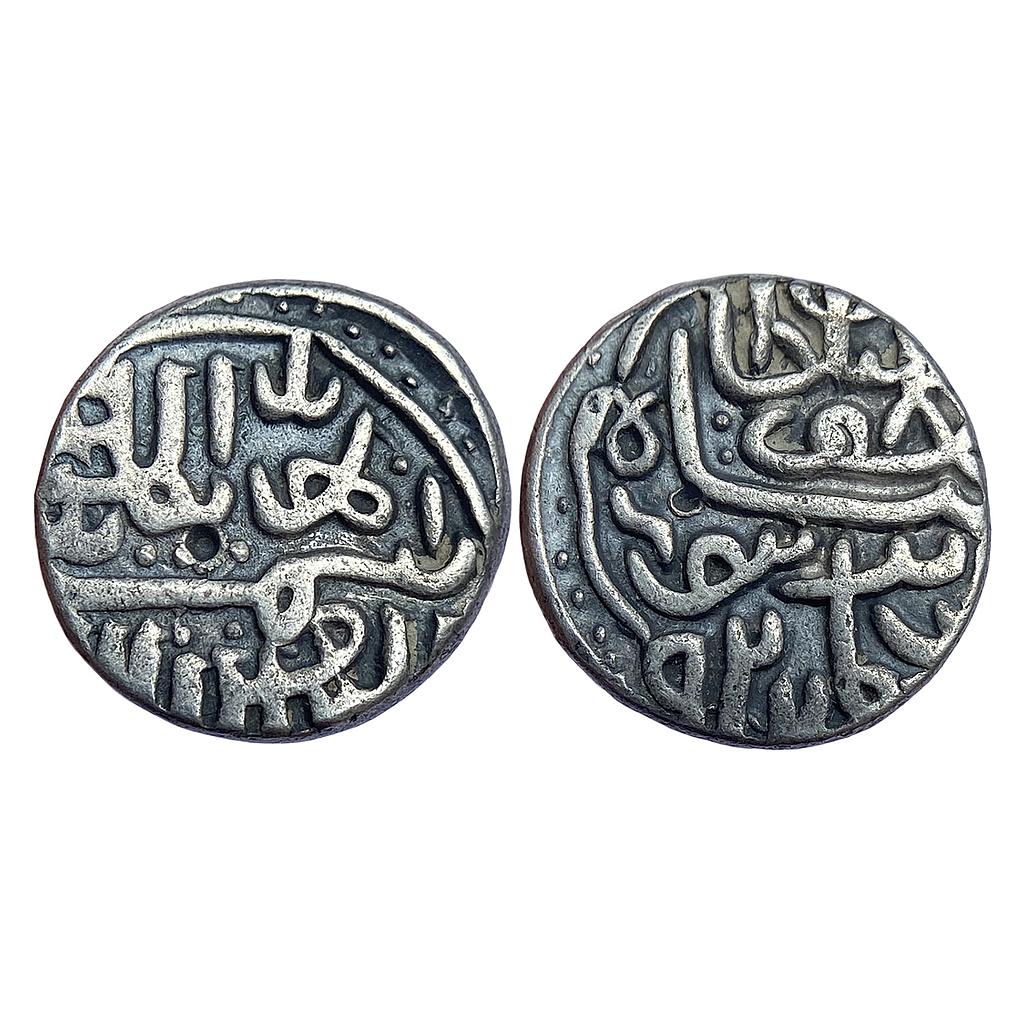 Gujarat Sultan Shams al-Din Muzaffar II Burhanpur Mint Silver Tanka