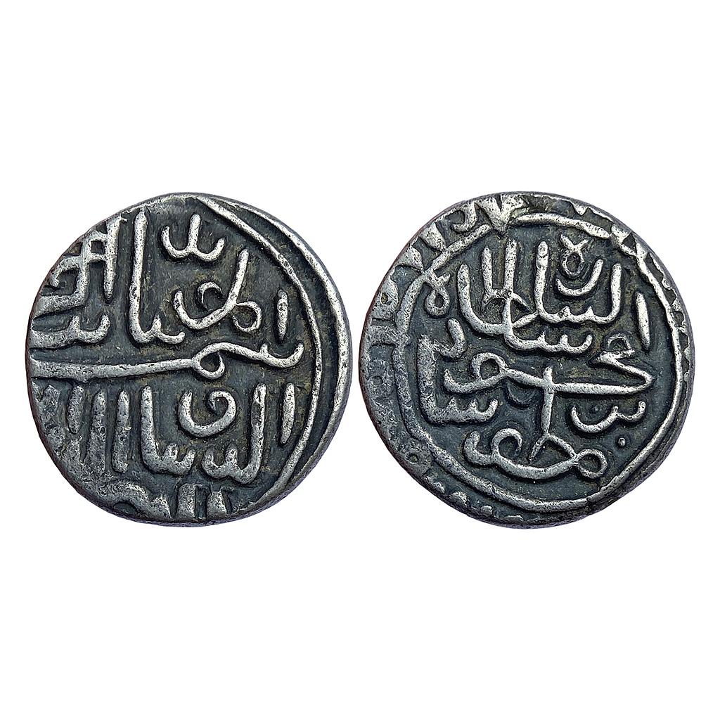Gujarat Sultanat Shams al-Din Muzaffar II Mustafabad Mint Silver Tanka