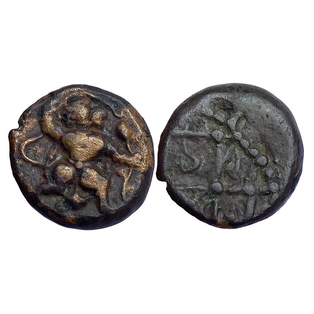 Hindu Medieval Marathas of Arani region Anonymous Copper Kaasu