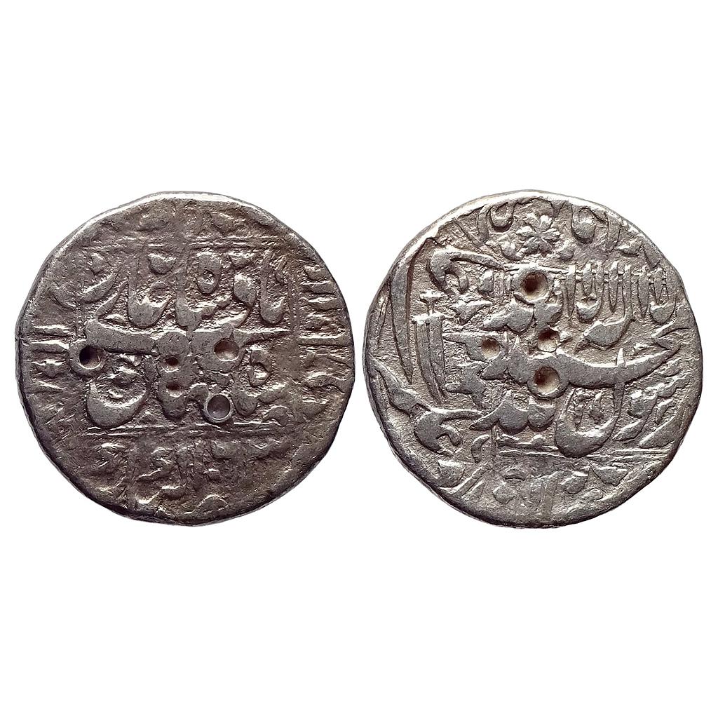 Mughal Shah Jahan Katak Mint Silver Rupee