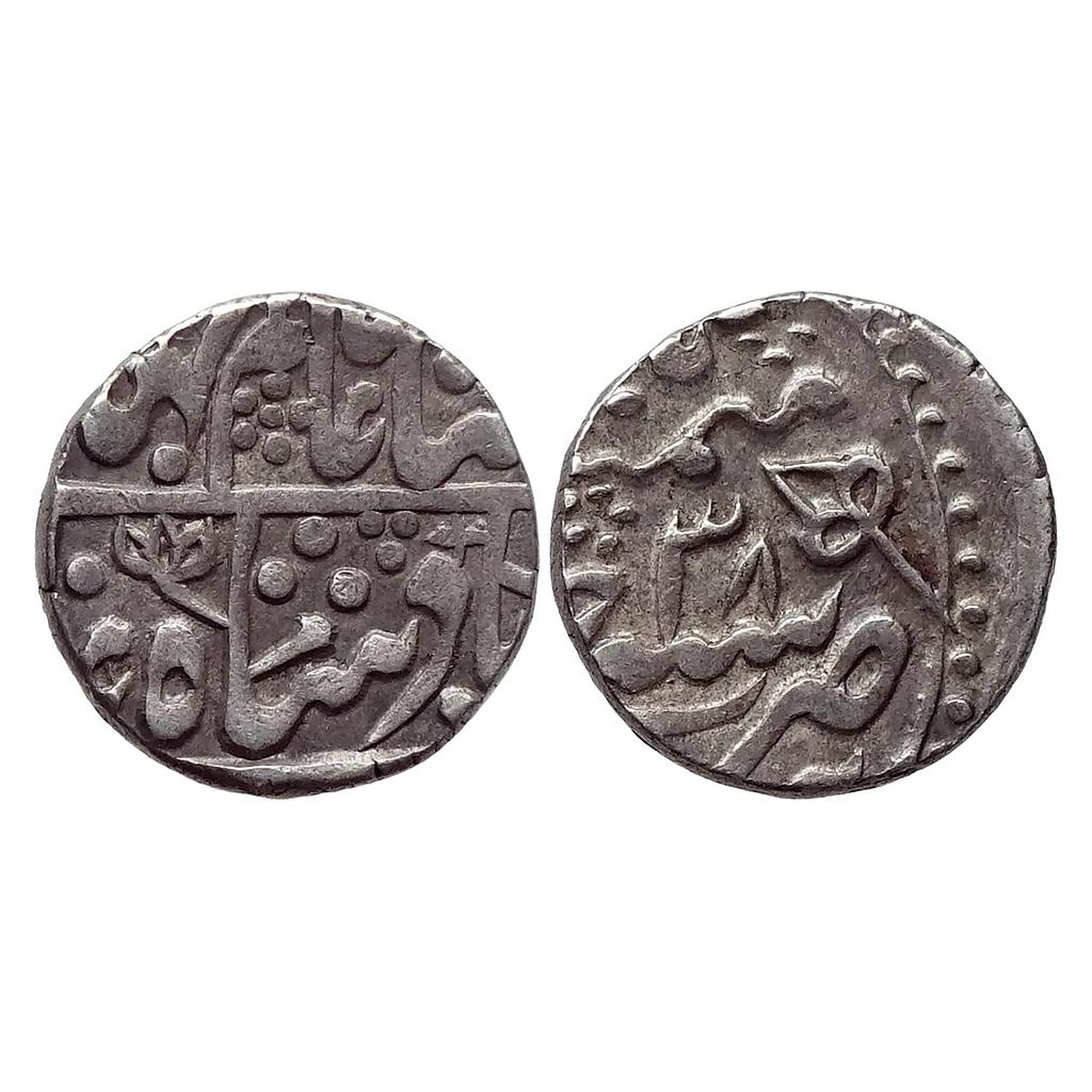 IPS Jaipur State Pratap Singh INO Shah Alam II Sawai Madhopur Mint Silver Rupee
