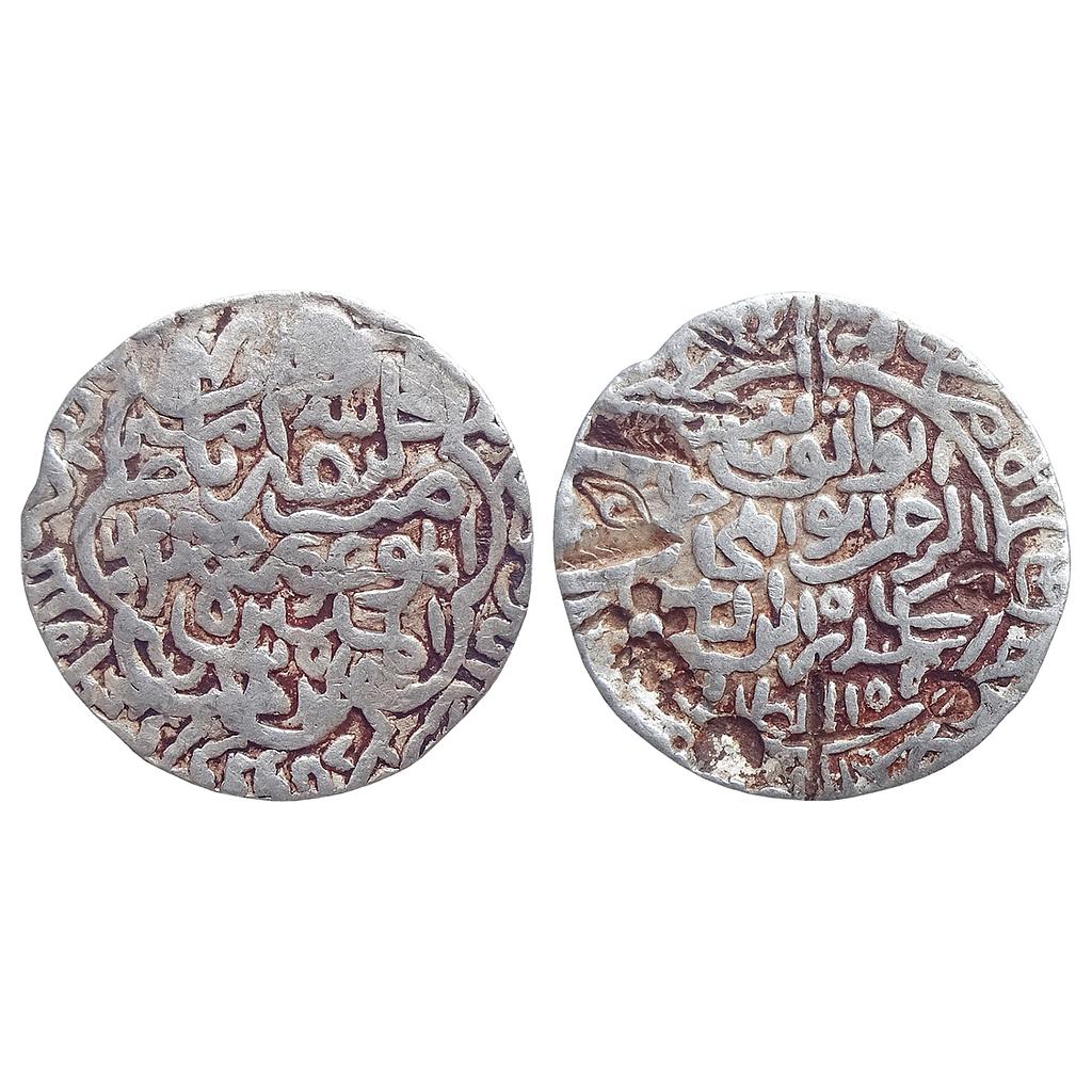 Bengal Sultan Sikander bin Ilyas Baldat Al-Mahrusah Firuzabad Mint Silver Tanka