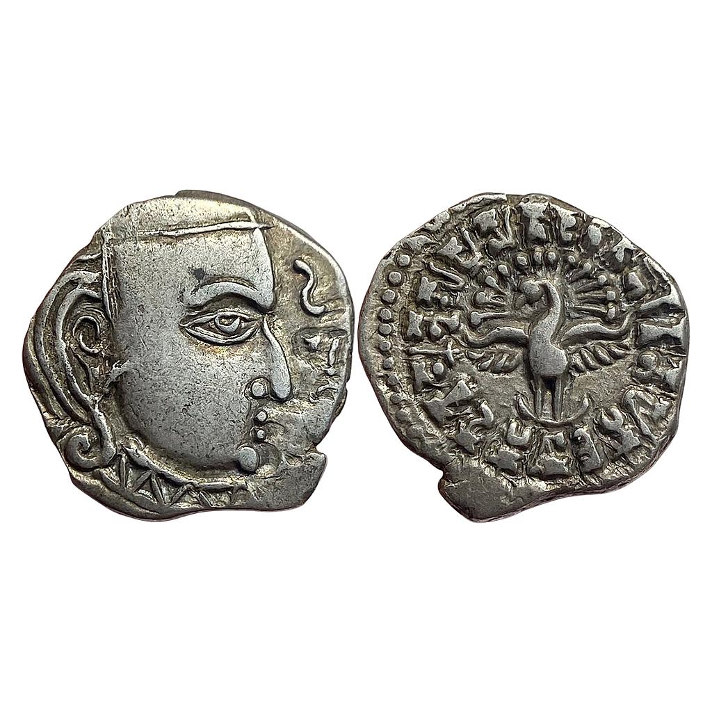 Ancient Guptas Skandagupta Silver Dramma