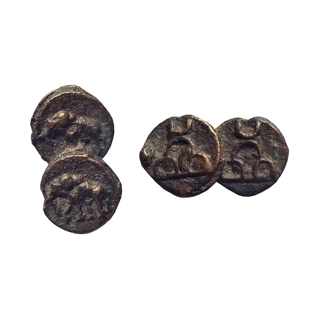 Ancient, Mauryan Period, Kaushambi Region, Cast Copper