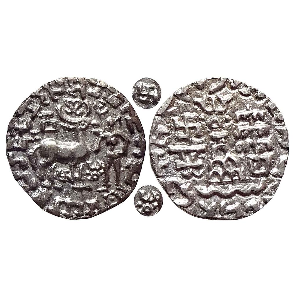 Ancient Kunindas Tribal Republic Amoghabhuti Silver Dramma