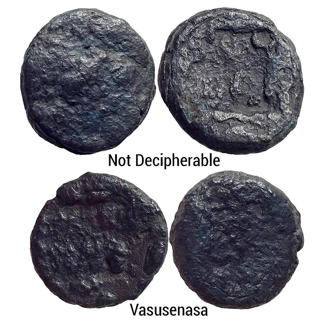 Ancient Panchala Set of 2 Coins Copper Unit