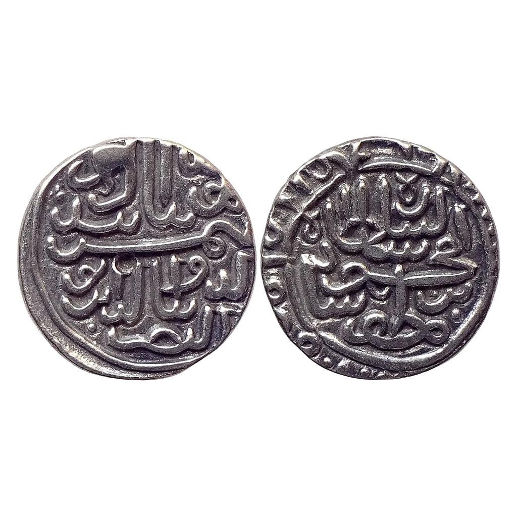 Gujarat Sultan Shams al-Din Muzaffar II Mustafabad Mint Silver Tanka