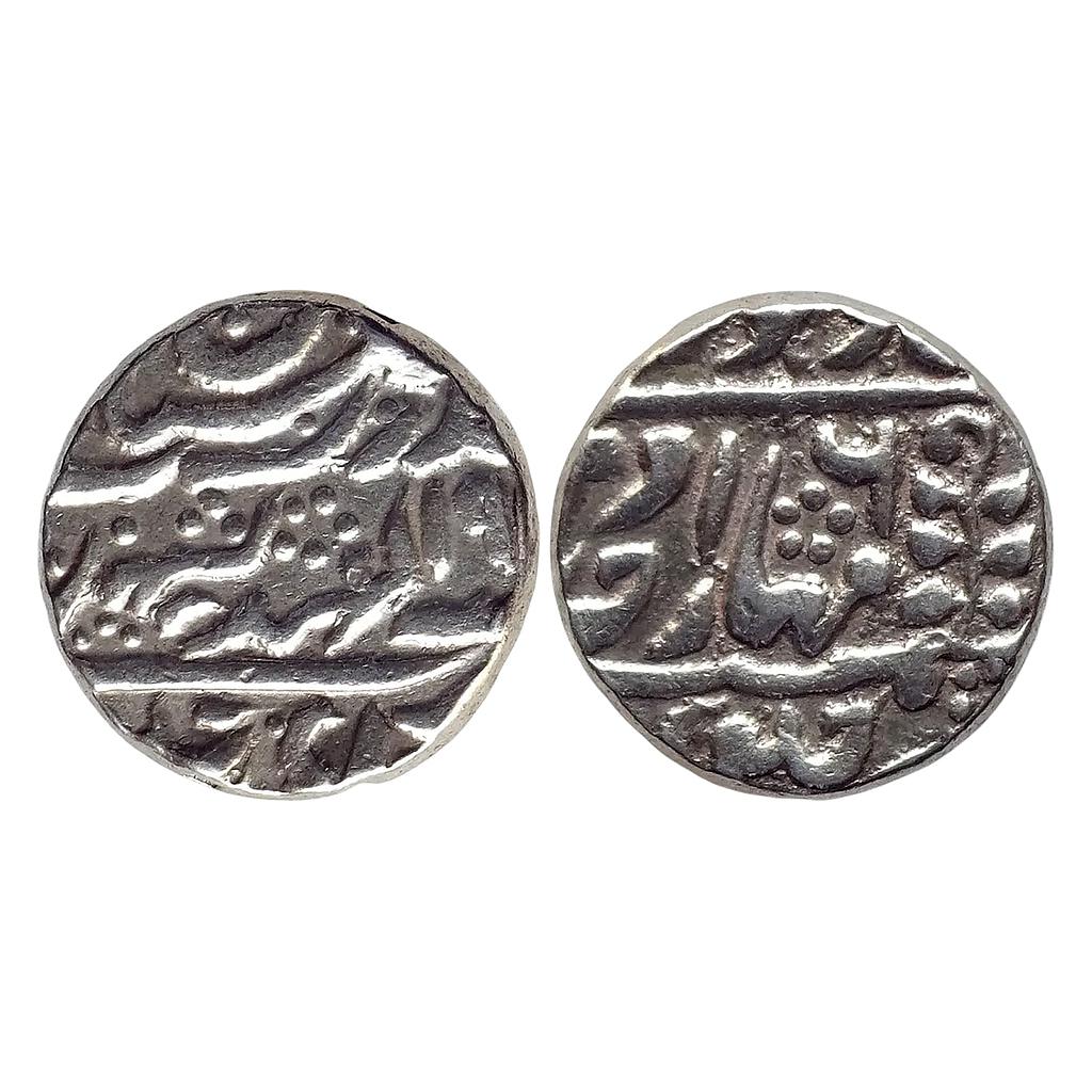 IPS Jaipur State Man Singh II INO George VI Sawai Jaipur Mint Silver Rupee
