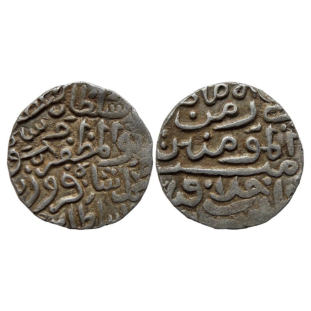 Delhi Sultan Mahmud Shah bin Muhammad Mintless type Silver Tanka