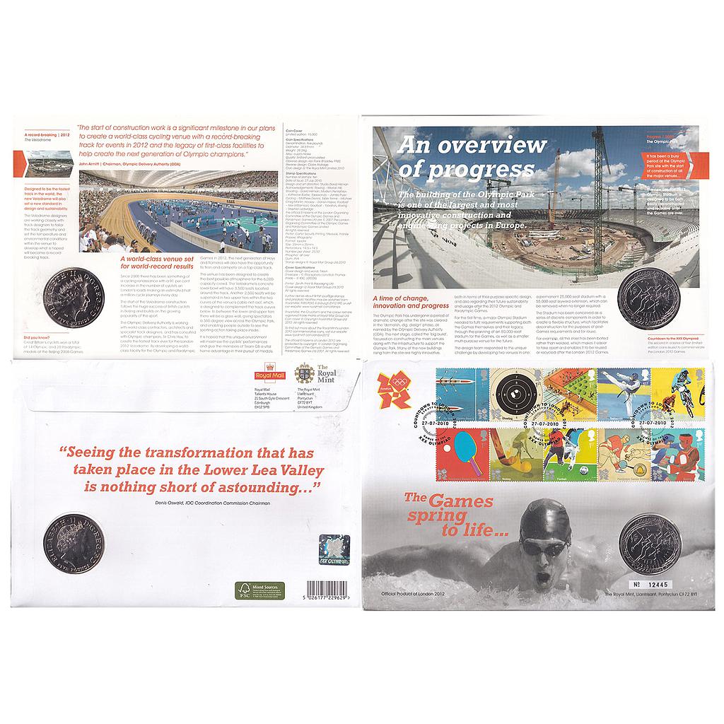 Royal Mail The Royal Mint Elizabeth II Copper-nickel 5 Pound