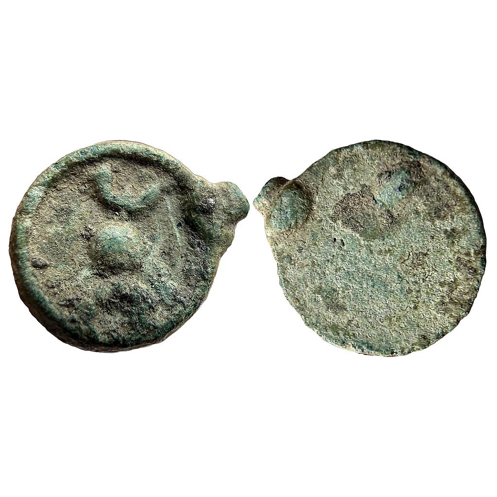 Ancient Panchala Early Anepigraphic Series Copper Unit