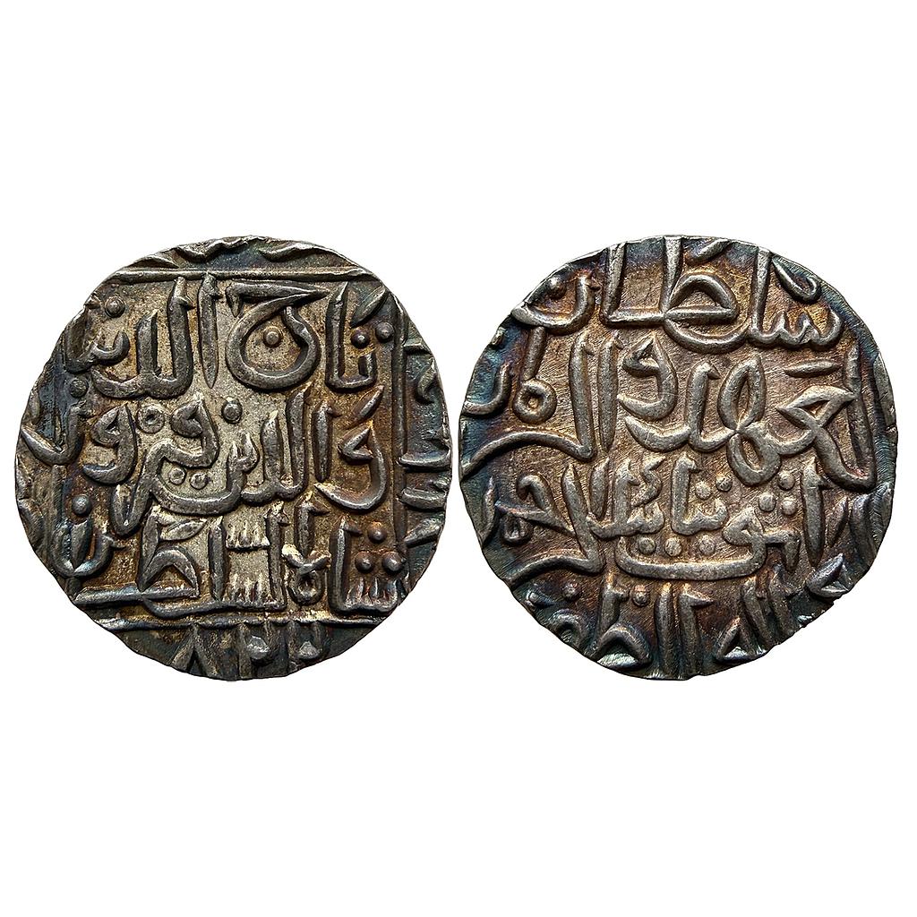 Bahamani Sultan Taj ud din Firuz Hadrat Ahsanabad Mint Silver Tanka