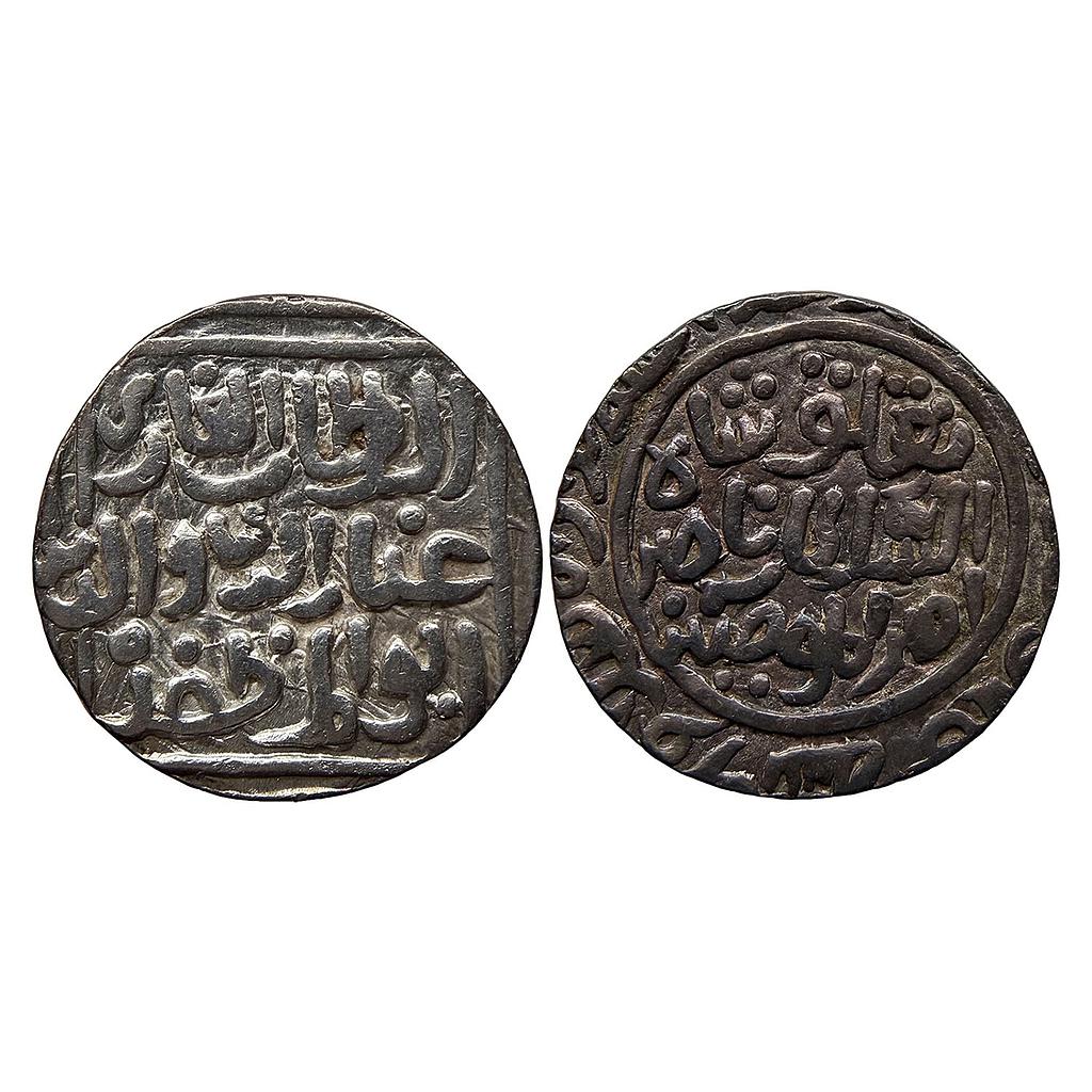 Delhi Sultan Ghiyath Al-din Tughluq Dar al-Islam Mint Silver Tanka