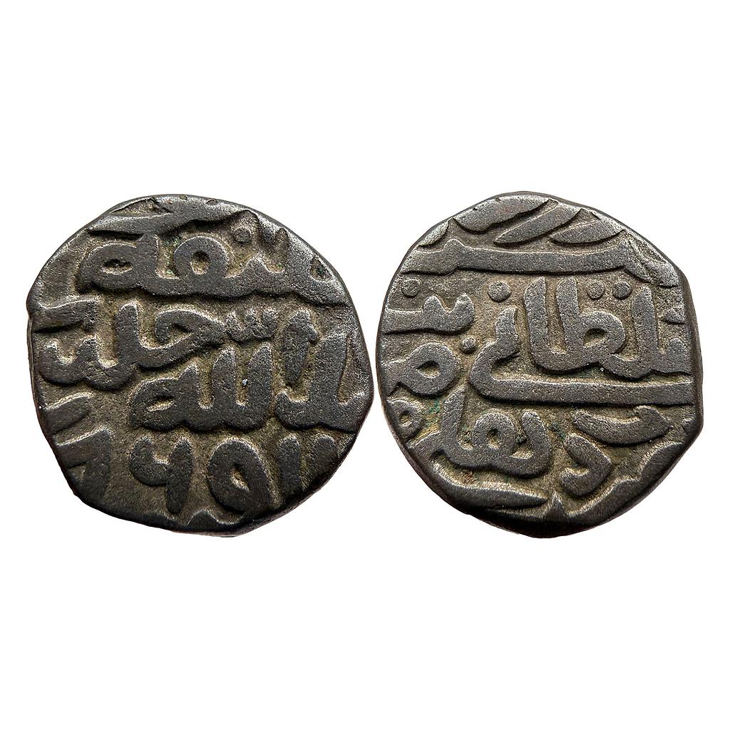 Delhi Sultan Firuz Shah Tughluq Hadrat Delhi Mint Billon Tanka