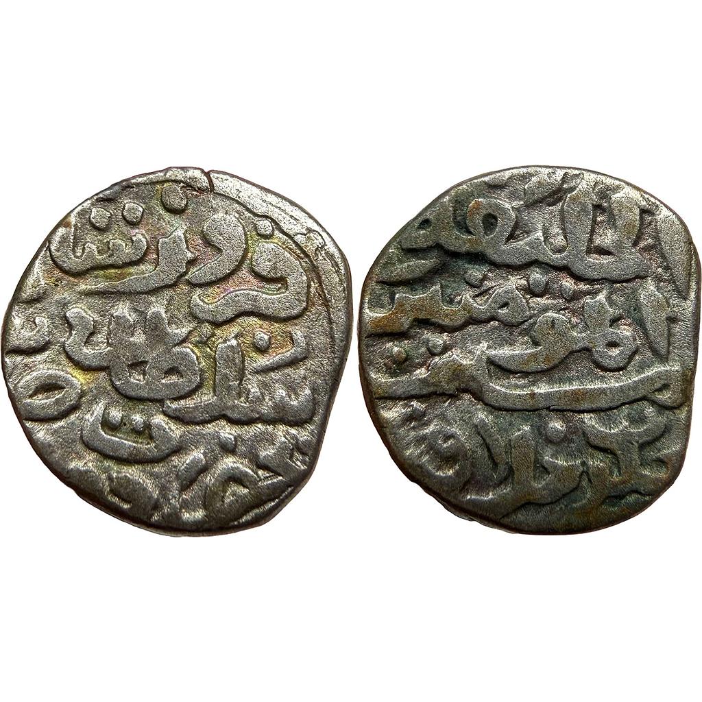 Delhi Sultan Firuz Shah Tughluq Hadrat Dehli Mint Billon Coin of 32 Rati