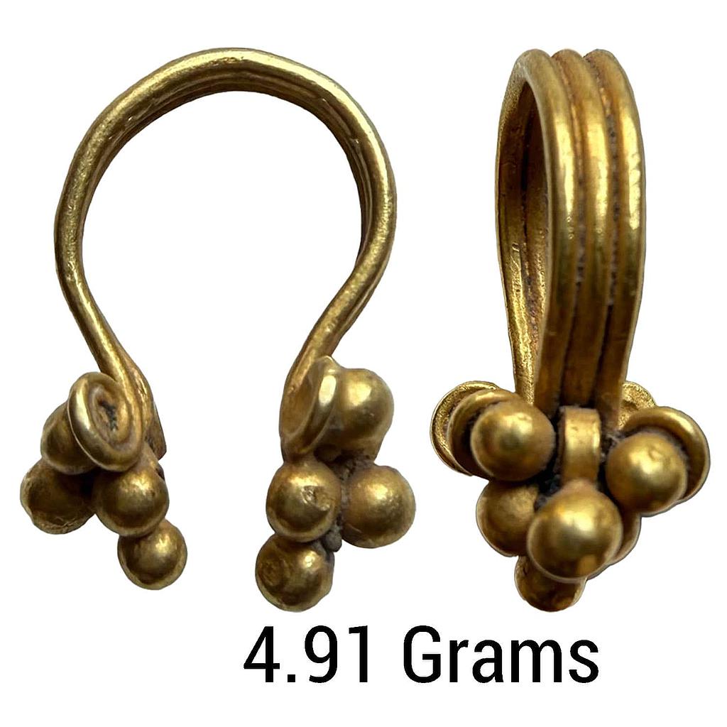 Ancient Primitive Gold Jewellery