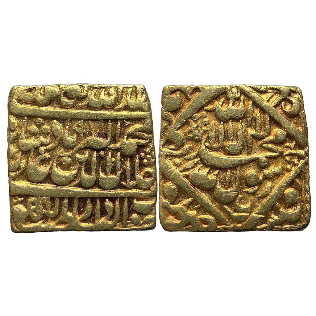 Mughal Akbar Dar us-Sultanate Lahore Mint Gold Mohur