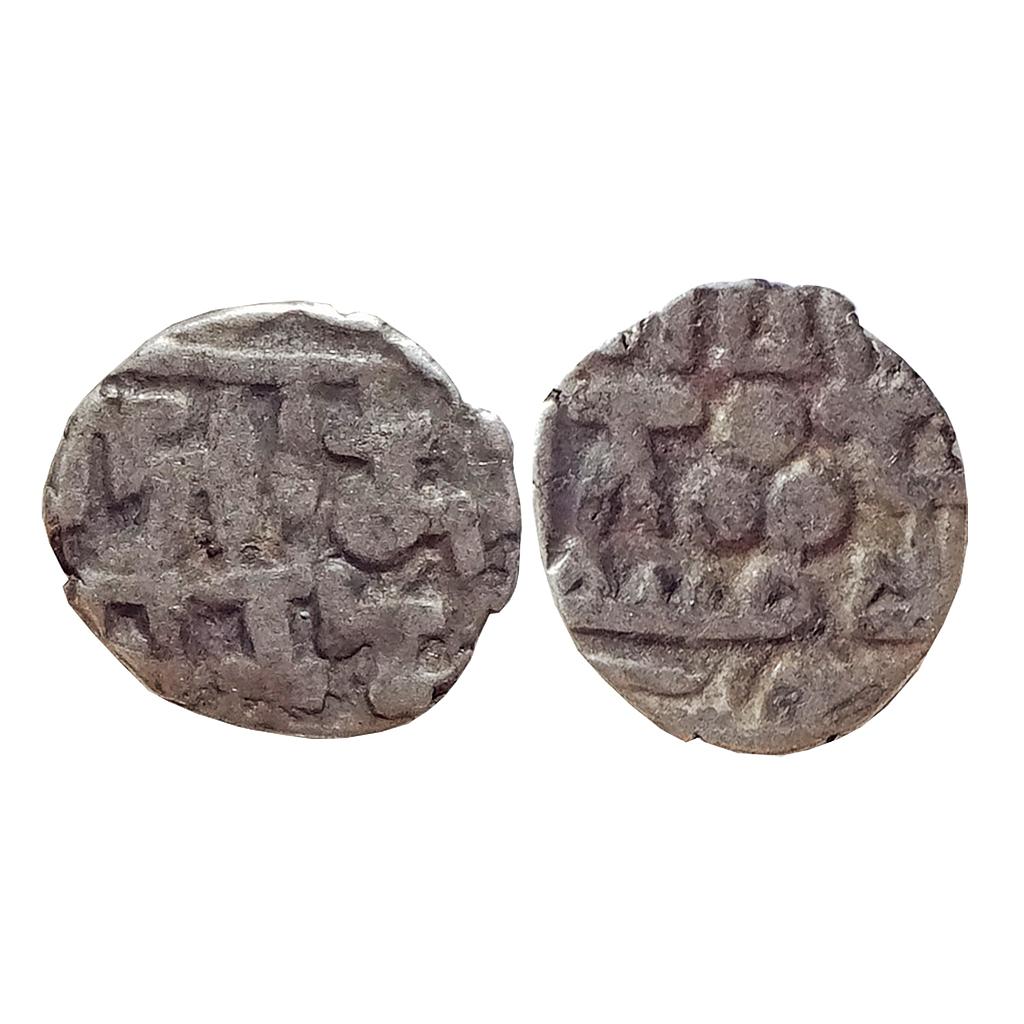 Samid Amirs of Multan, Amir Munabbih-I, Silver Bilingual Damma (Qanhari Dirham)