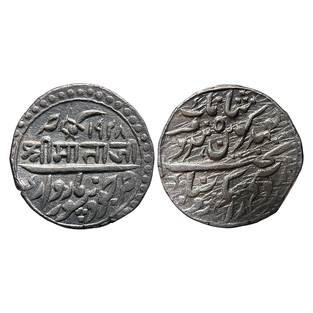 IPS Jodhpur State Takhat Singh INO Queen Victoria Jodhpur Marwar Mint Silver Rupee