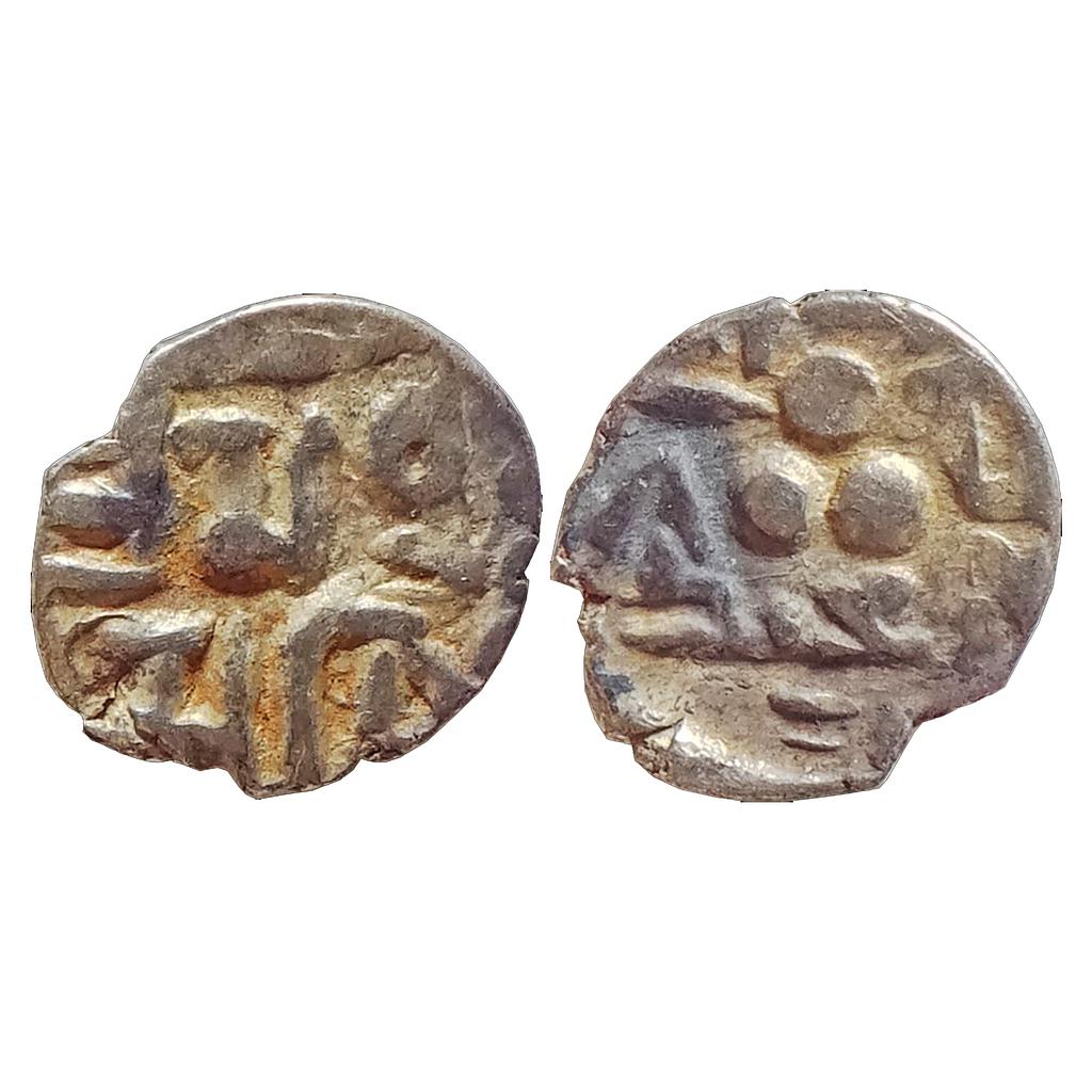 Samid Amirs of Multan, Amir Muhammad-IV, Silver Bilingual Damma (Qanhari Dirham)