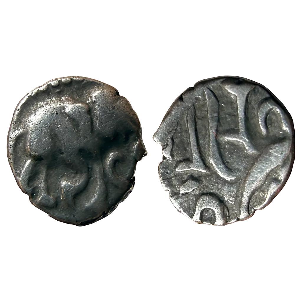 Hindu Medieval Chalukyas of Gujarat Ranahasti Silver Dramma