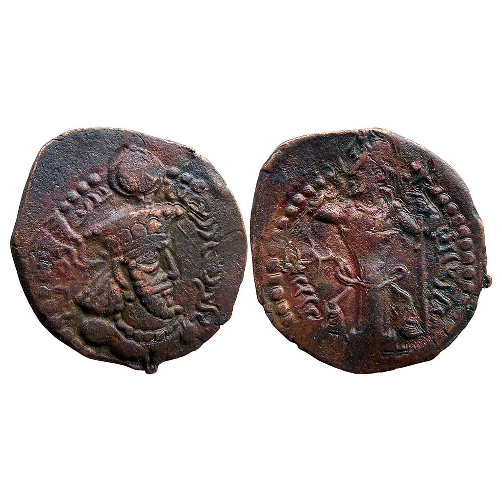 Ancient Kushano-Sassanian Copper Unit