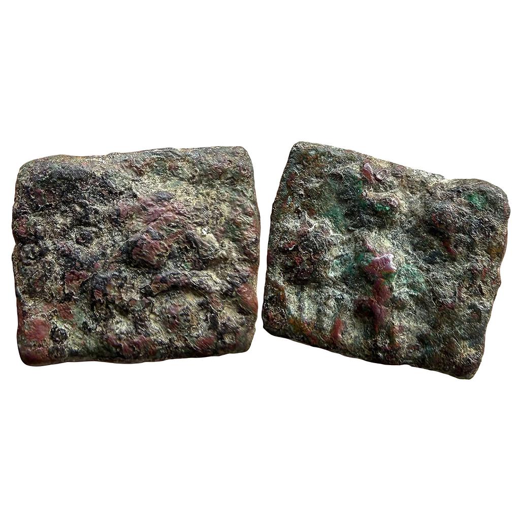 Ancient Vidarbha Region Pre-Satavahana Abhisheka Lakshmi type Copper Unit