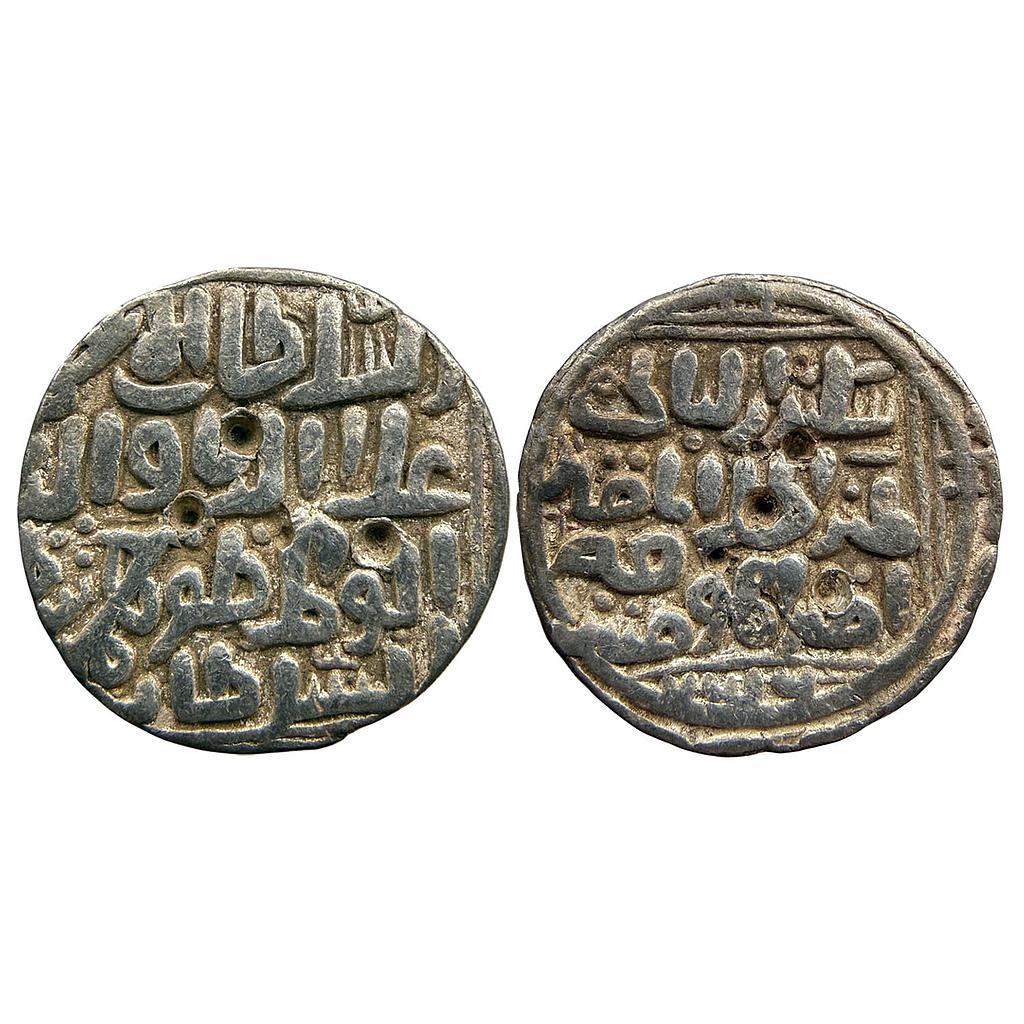 Bahamani Sultanate Ala Al-Din Bahman Shah Hadrat Ahsanabad Mint Silver Tanka
