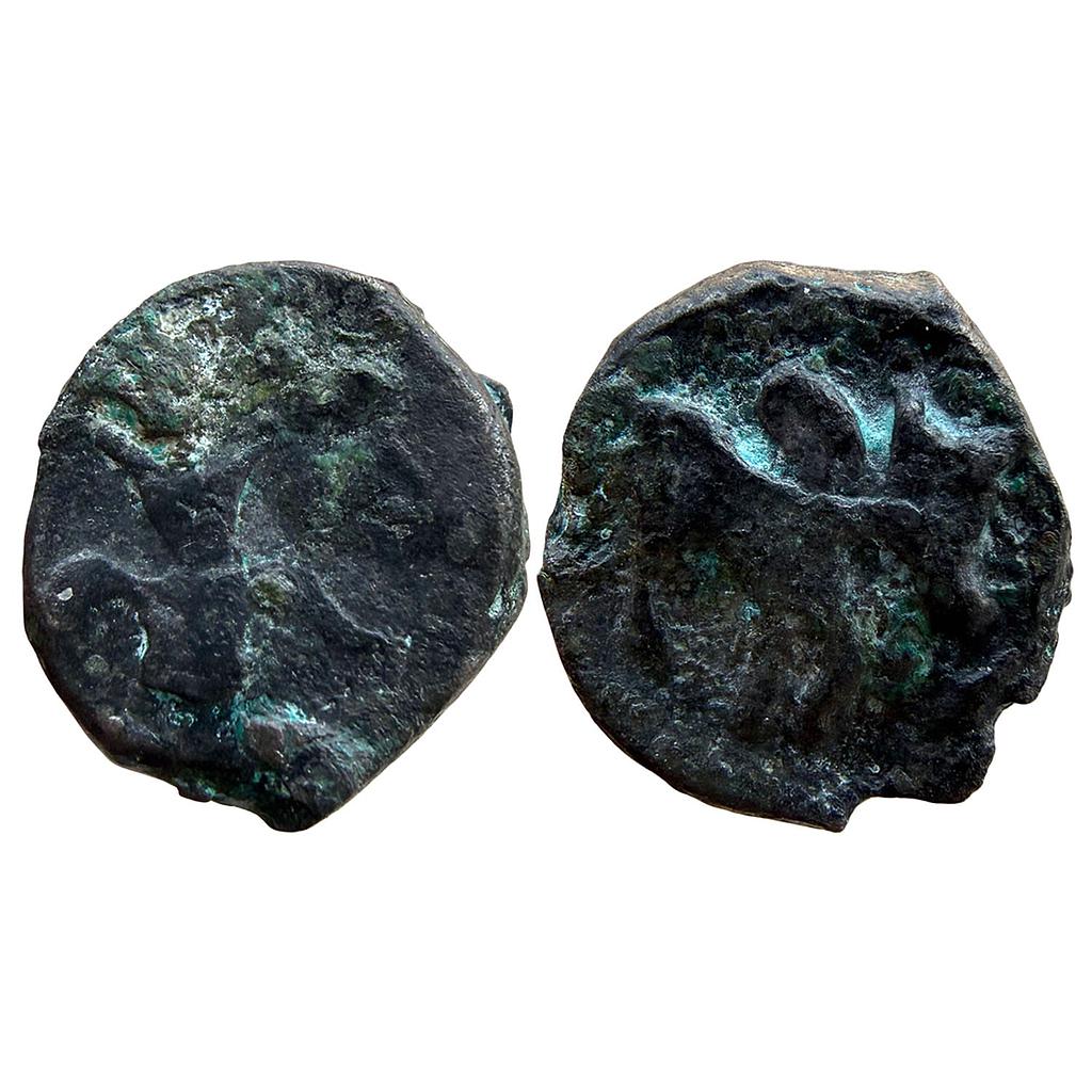 Hindu Medieval Rashtrakutas Copper Alloy Unit