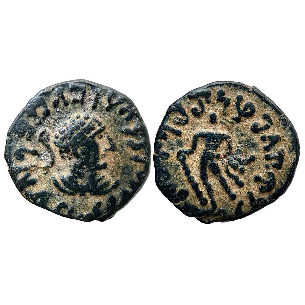 Ancient Kushans Kujala Kadphisis Copper Unit