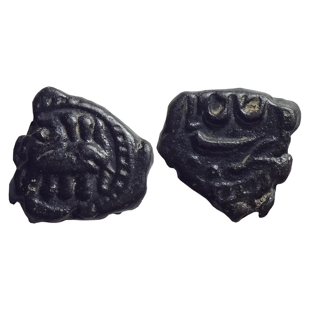 IK, Mysore, Tipu Sultan, Khaliqabad Mint, Copper "1/4 Paisa"