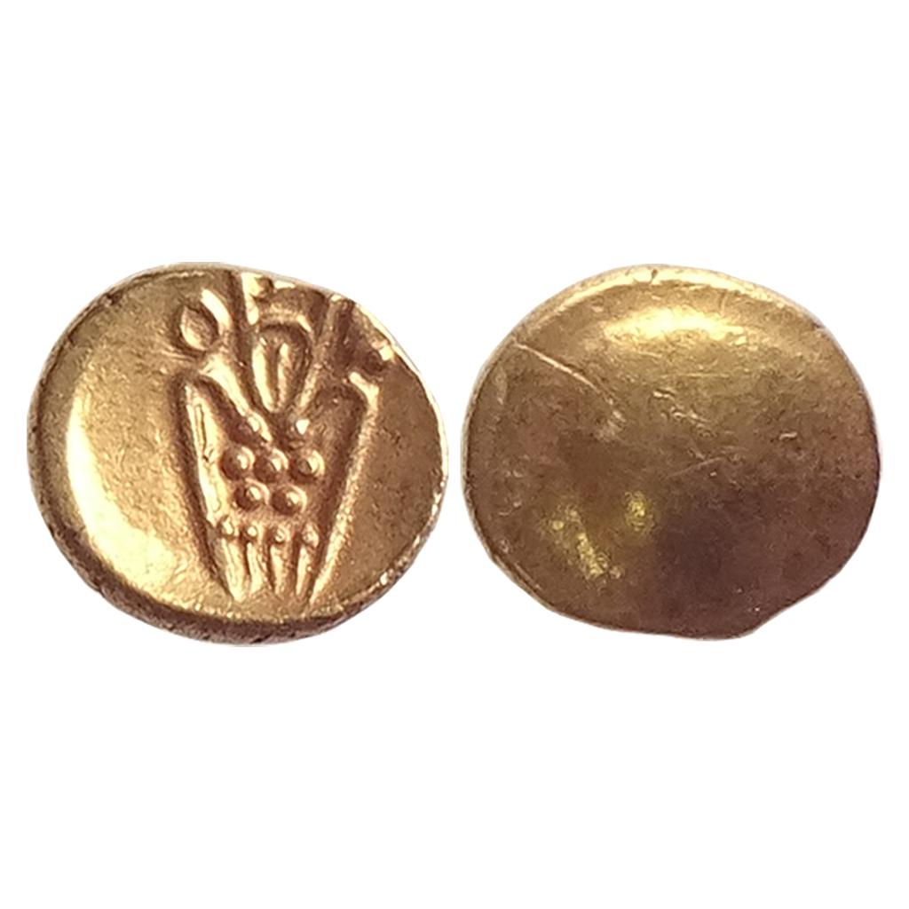 Vira Raya type Anonymous issue Gold Fanam