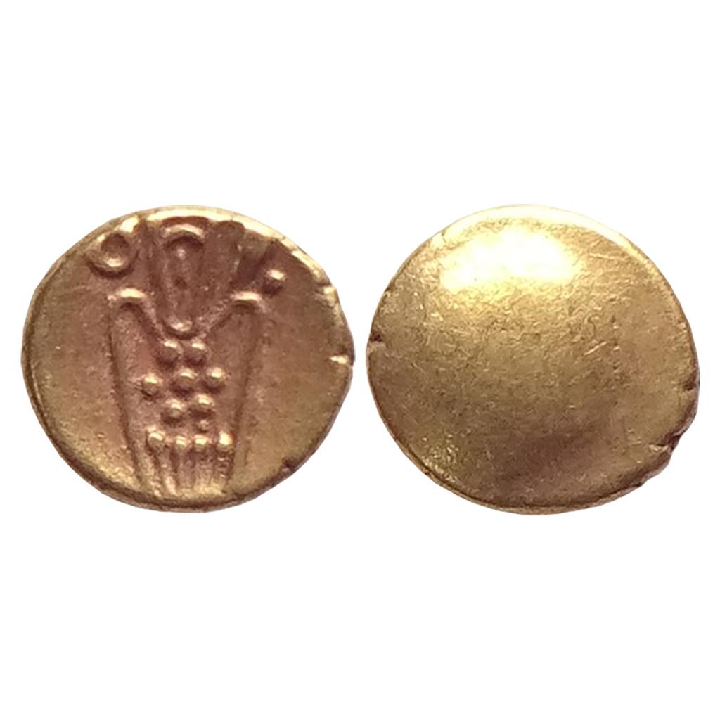 Vira Raya type Anonymous issue Gold Fanam