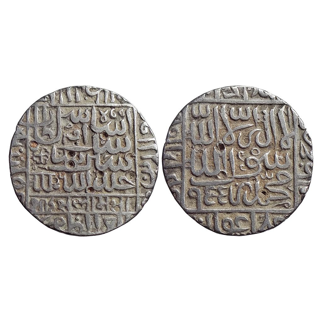 Delhi Sultan, Islam Shah, Mintless "Jahanpanah" type, Silver Rupee