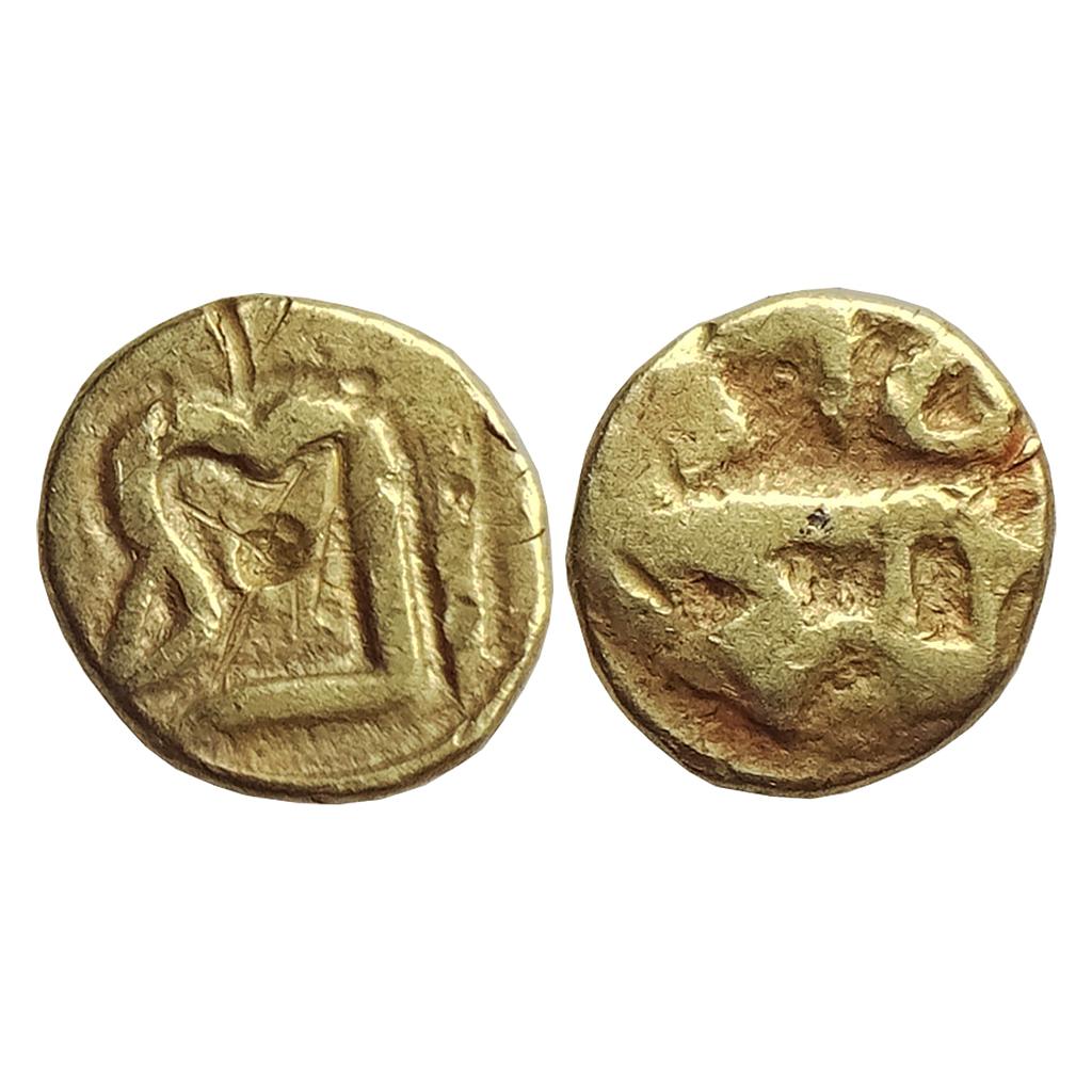 Nepal Shiva Simha Malla Dynasty Gold Mashaka