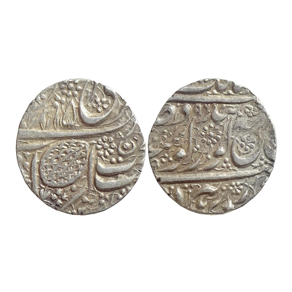 IK Sikh Empire Ranjit Singh VS 1885 / (18)96 1839 AD Amritsar Mint Nanakshahi Couplet Silver Rupee