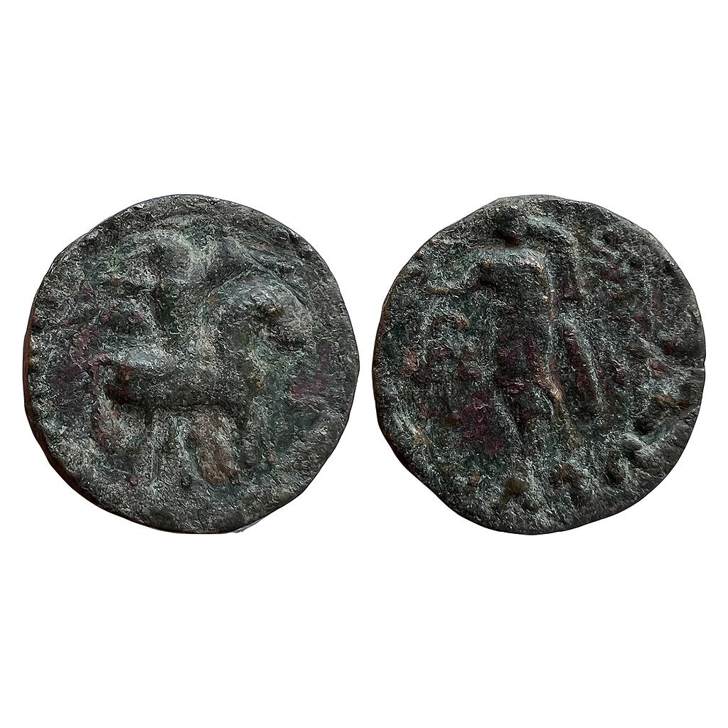 Ancient Indo Parthians Gondophares Copper Fractional Unit