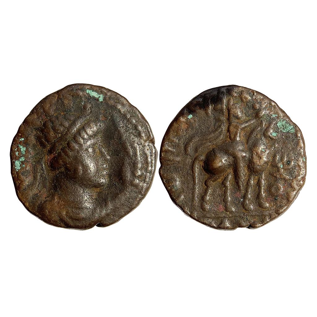 Ancient Kushanas Soter Megas Copper Unit