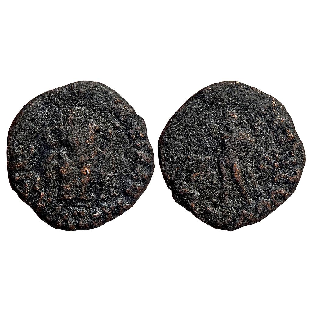 Ancient Indo Scythians Azes II Copper Unit