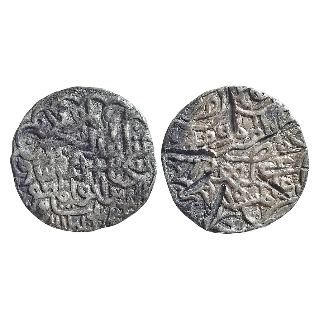 Bengal Sultan Shihab Al-Din Bayazid Shah Firuzabad Mint Silver Tanka