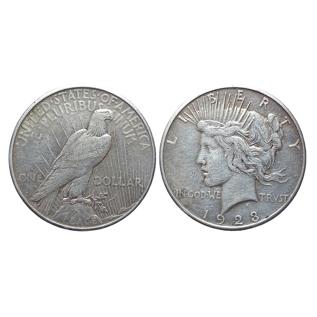 United States of America 1923 AD Silver 1 Dollar