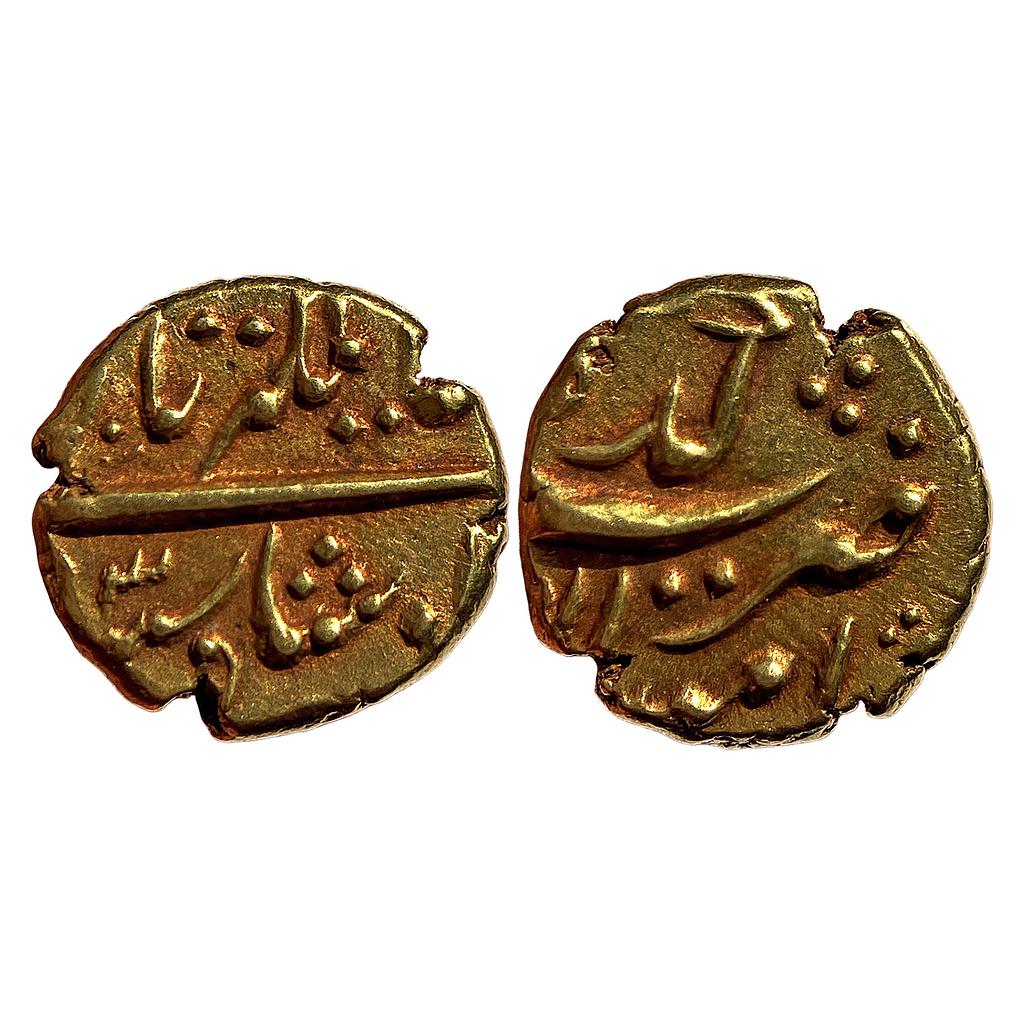 Mughal Aziz-u-din Alamgir II Imtiazgarh Mint Gold Pagoda